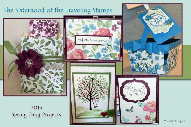 The Sisterhood of the Traveling Stamps March 2015